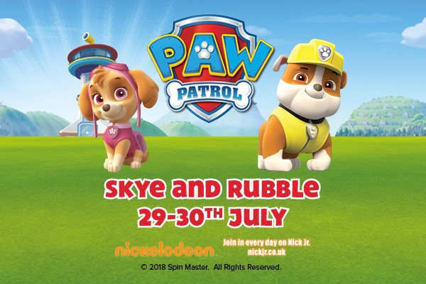 PAW Patrol's Skye and Rubble